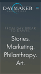 Mobile Screenshot of daymakerproductions.com